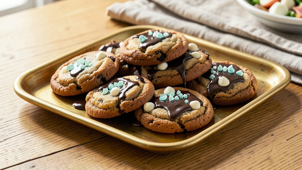 Betty Crocker's Mint Chocolate Chip Cookie Recipe: Cool Mint Bursts and Crunchy Edges