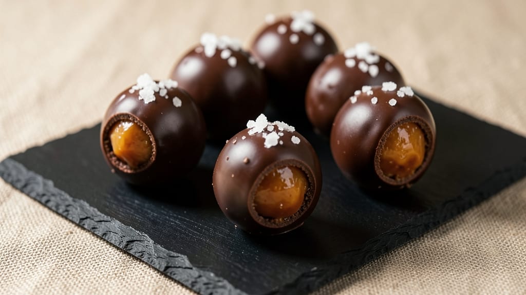 Caramel-Filled Chocolate Truffles Recipe: Silky Ganache Wrapped in Crispy Cocoa Shells